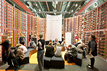 Image showing The Frankfurt Book Fair 2010 