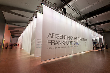 Image showing The Frankfurt Book Fair 2010 