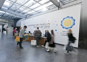 Image showing The Frankfurt Book Fair 2010 