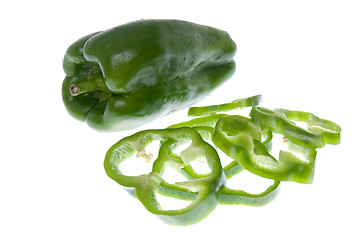 Image showing Green pepper