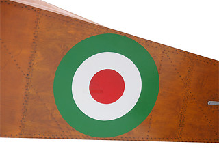 Image showing Italian air force flag