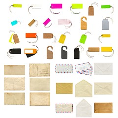 Image showing Stationery collage