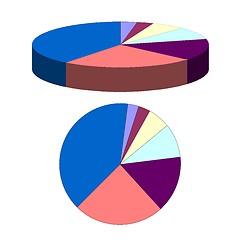 Image showing Pie chart