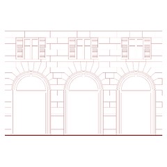 Image showing Neoclassical facade