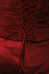 Image showing detail of red clothes