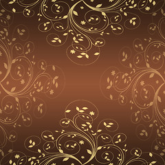 Image showing Beautiful abstract floral background 