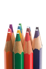 Image showing Collection of colorful pencils