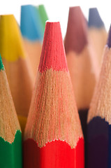 Image showing Collection of colorful pencils