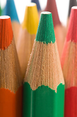 Image showing Collection of colorful pencils