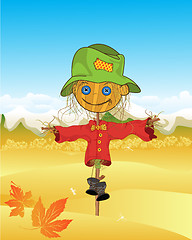 Image showing Scarecrow background
