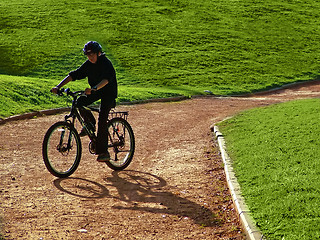 Image showing Cyclist