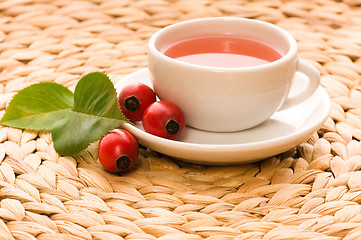 Image showing rose hip tea