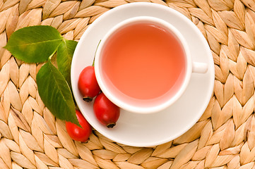 Image showing rose hip tea