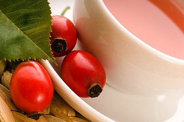 Image showing rose hip tea