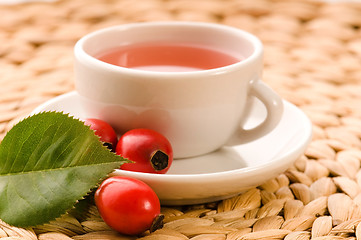 Image showing rose hip tea
