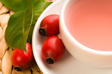 Image showing rose hip tea