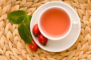 Image showing rose hip tea