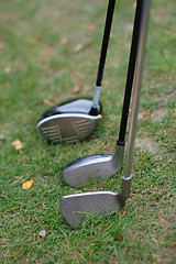 Image showing golf holes