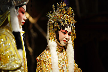 Image showing chinese opera dummy