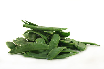 Image showing Sugar peas