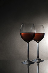 Image showing Red wine