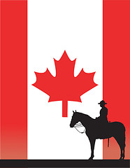 Image showing Canadian Mountie