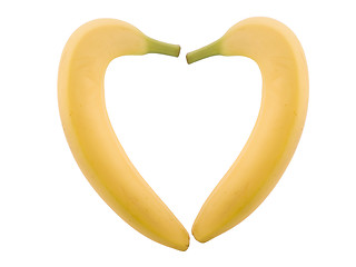 Image showing banana heart