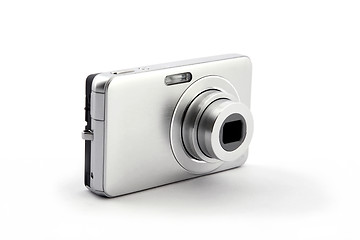 Image showing silver digital compact photo camera