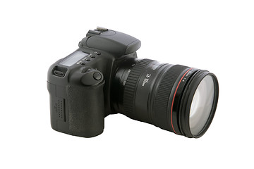 Image showing DSLR photo camera 