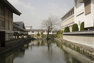 Image showing Pond in Kyoto Japan  