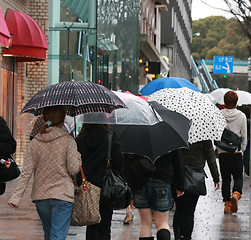 Image showing Rain in Tokyo