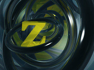 Image showing letter z