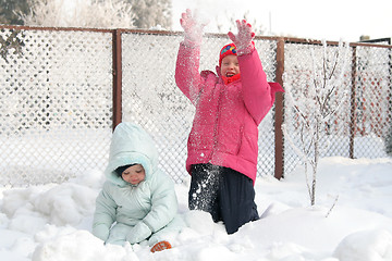 Image showing On the snow