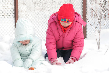 Image showing On the snow