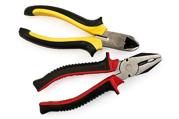 Image showing Pliers with side cutters