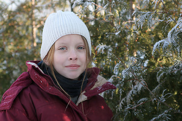 Image showing Winter portrait