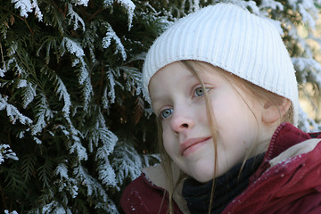 Image showing Winter portrait