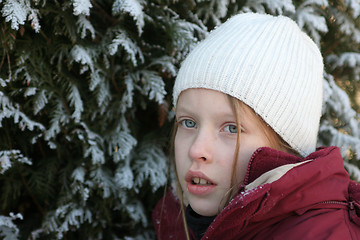 Image showing Winter portrait