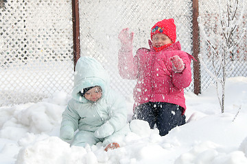 Image showing On the snow