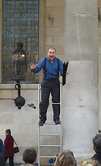 Image showing Street entertainer