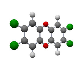 Image showing molecule model