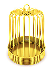 Image showing Golden Cage
