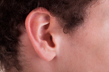Image showing ear of a boy