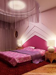 Image showing bedroom interior