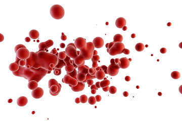 Image showing blood red corpuscles