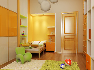 Image showing children's room interior