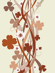 Image showing Four leaf clover card