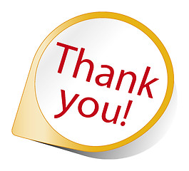 Image showing thank you