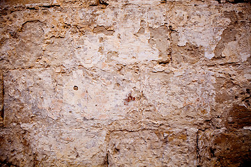 Image showing Old textured stone wall background