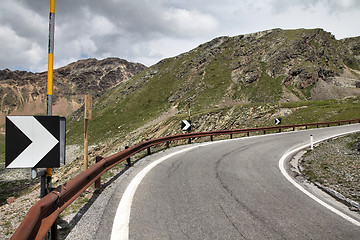 Image showing Italy - mountain road